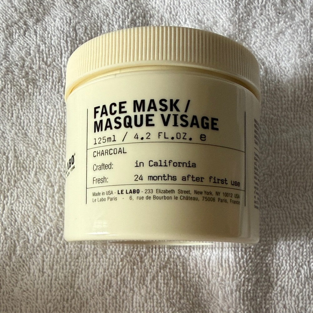 Le Labo Face Mask Jar in Cream
